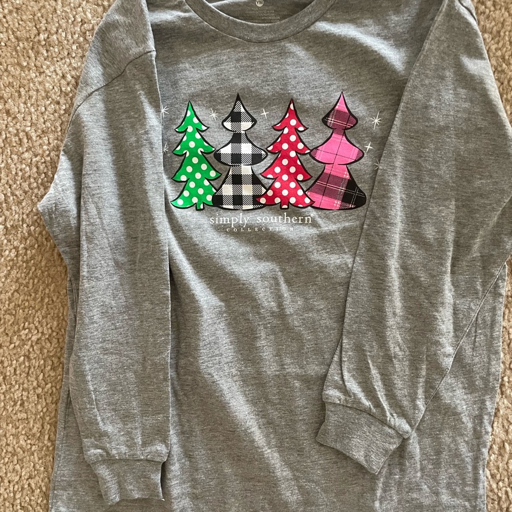 Simply Southern holiday long sleeve t shirt